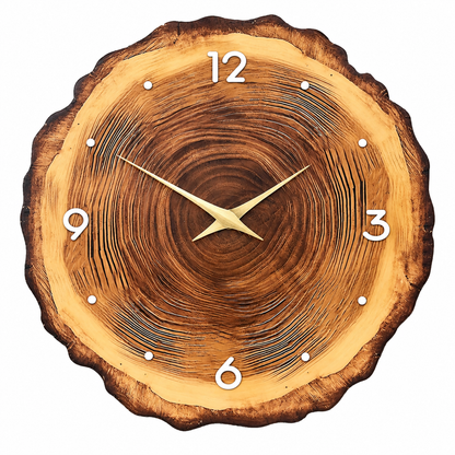 Solid Wood Wall Clock