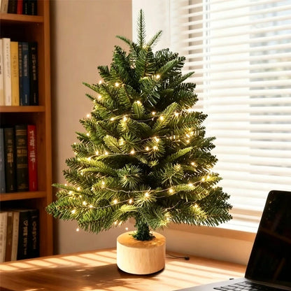45/60cm Mini LED Christmas Tree – Artificial Pine Decor