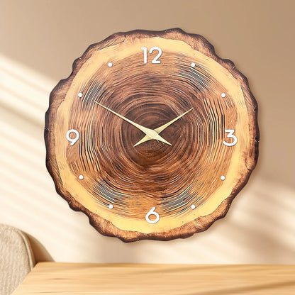 Solid Wood Wall Clock