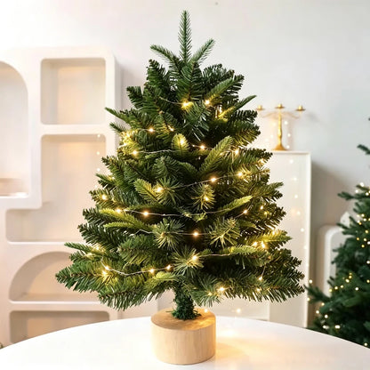 45/60cm Mini LED Christmas Tree – Artificial Pine Decor