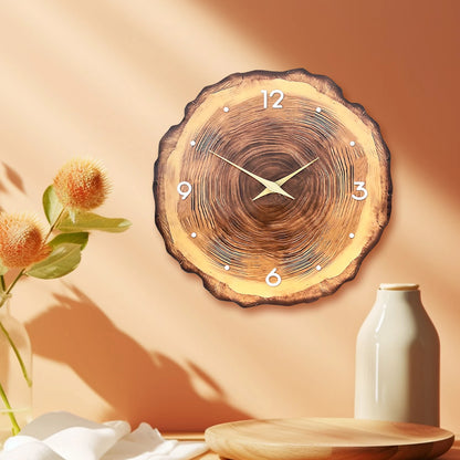 Solid Wood Wall Clock