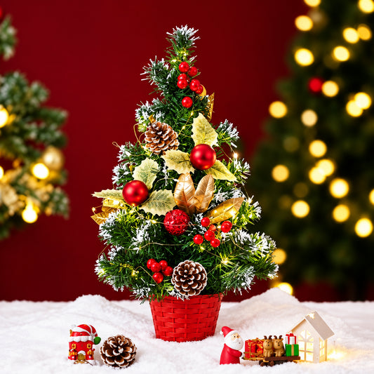 20/30/40cm Mini Artificial Christmas Tree – DIY Christmas Decoration