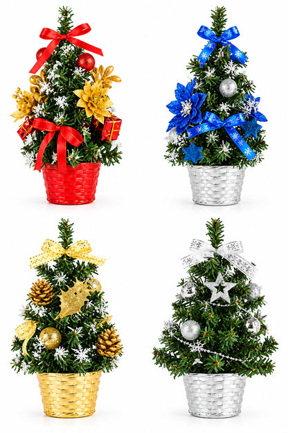 20/30/40cm Mini Artificial Christmas Tree – DIY Christmas Decoration