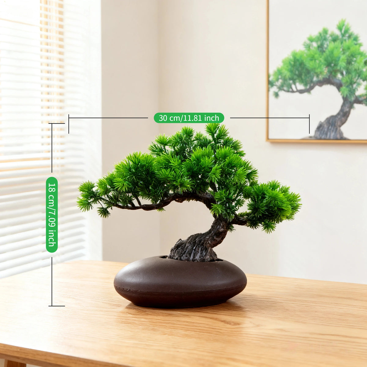 Artificial Zen Bonsai Pine Tree