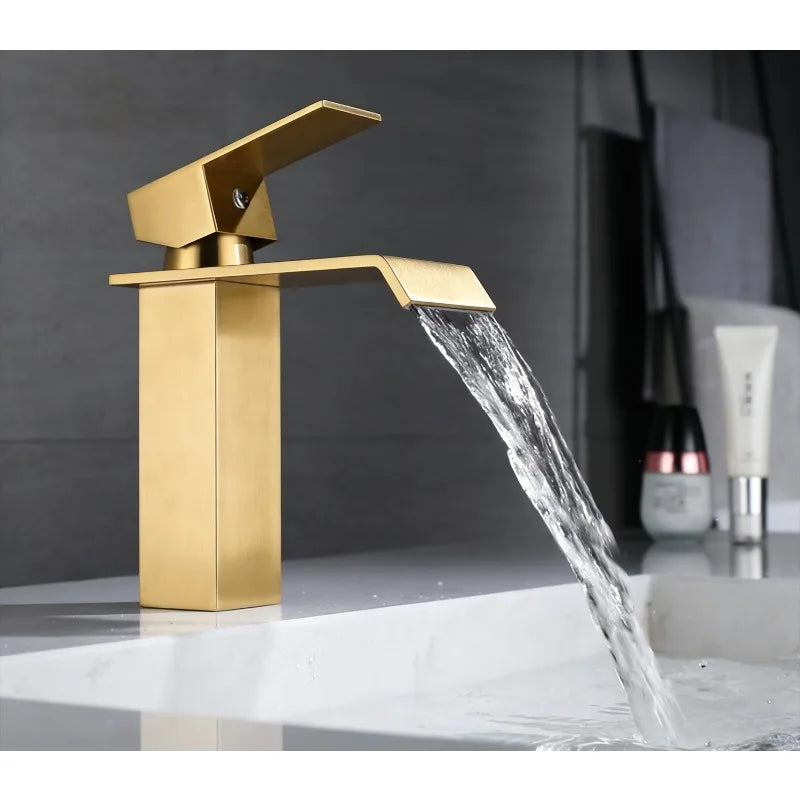 Modern Waterfall Sink Faucet