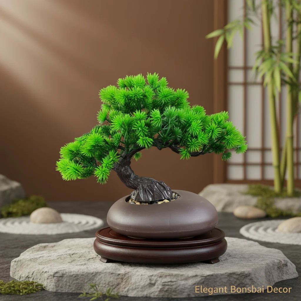 Artificial Zen Bonsai Pine Tree